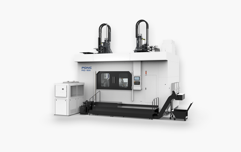 Dual-Spindle Horizontal CNC Machining Center