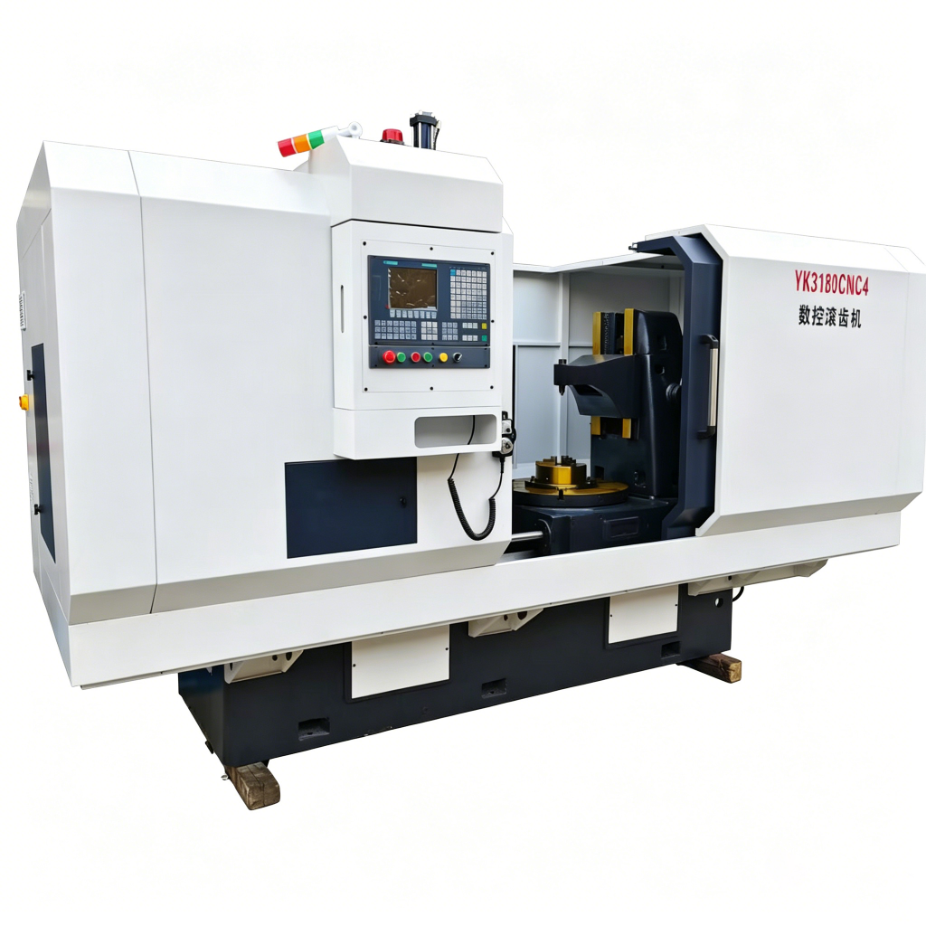 YK3180CNC4 4-Axis CNC Automatic Gear Hobbing Machine