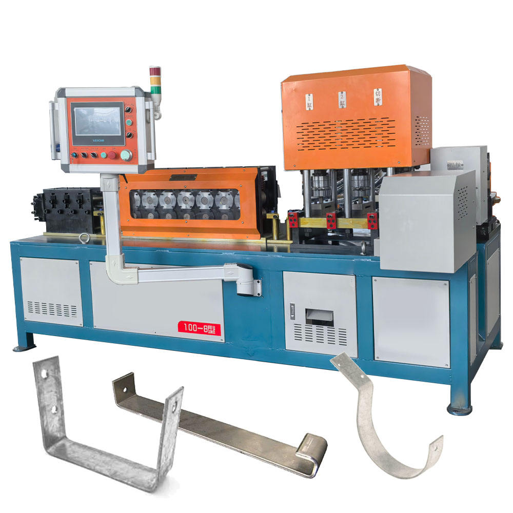 Multifunctional CNC Automatic Flat Bar Strip Bending Punching Machine